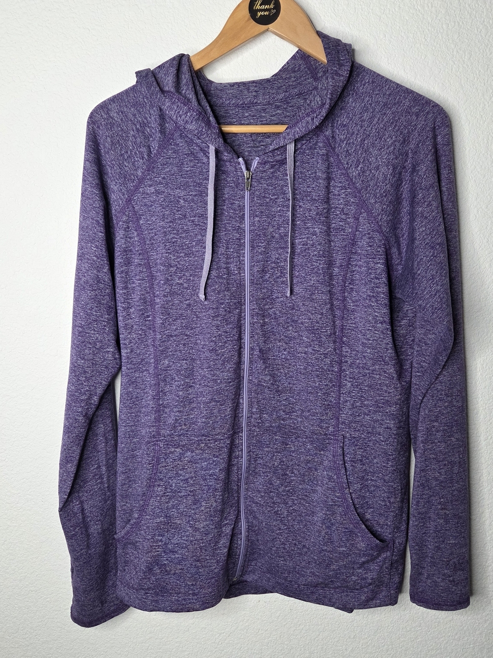 Patagonia Seabrook  Hooded Zip-Up Womens Size L Purple Heathered